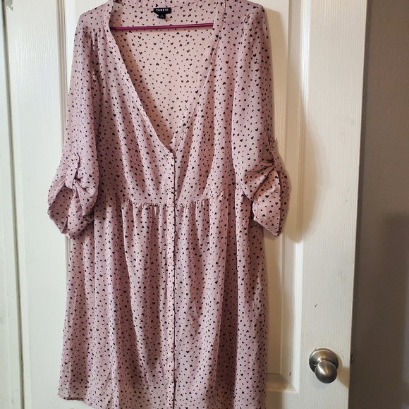 torrid Dresses & Skirts - Torrid size 2 sheer dress